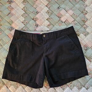 Old Navy Favorite Black Khakis Low Rise "Perfect 5" Shorts